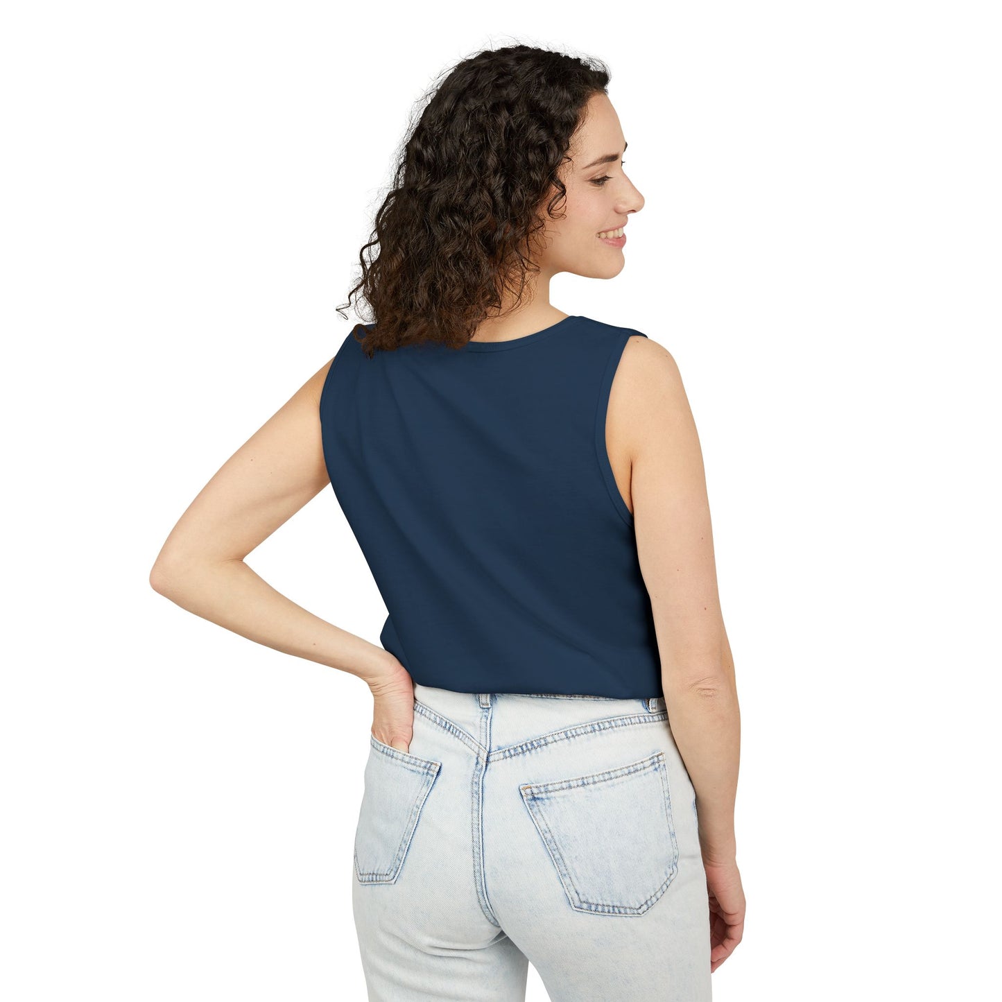 Classic 8 bit home computer inspired Tank Top | Spray Art Color | Unisex Retro Graphic Tee for Tech Lovers, Summer Fashion, Gift for Nerds, Festival Wear, 80s Style