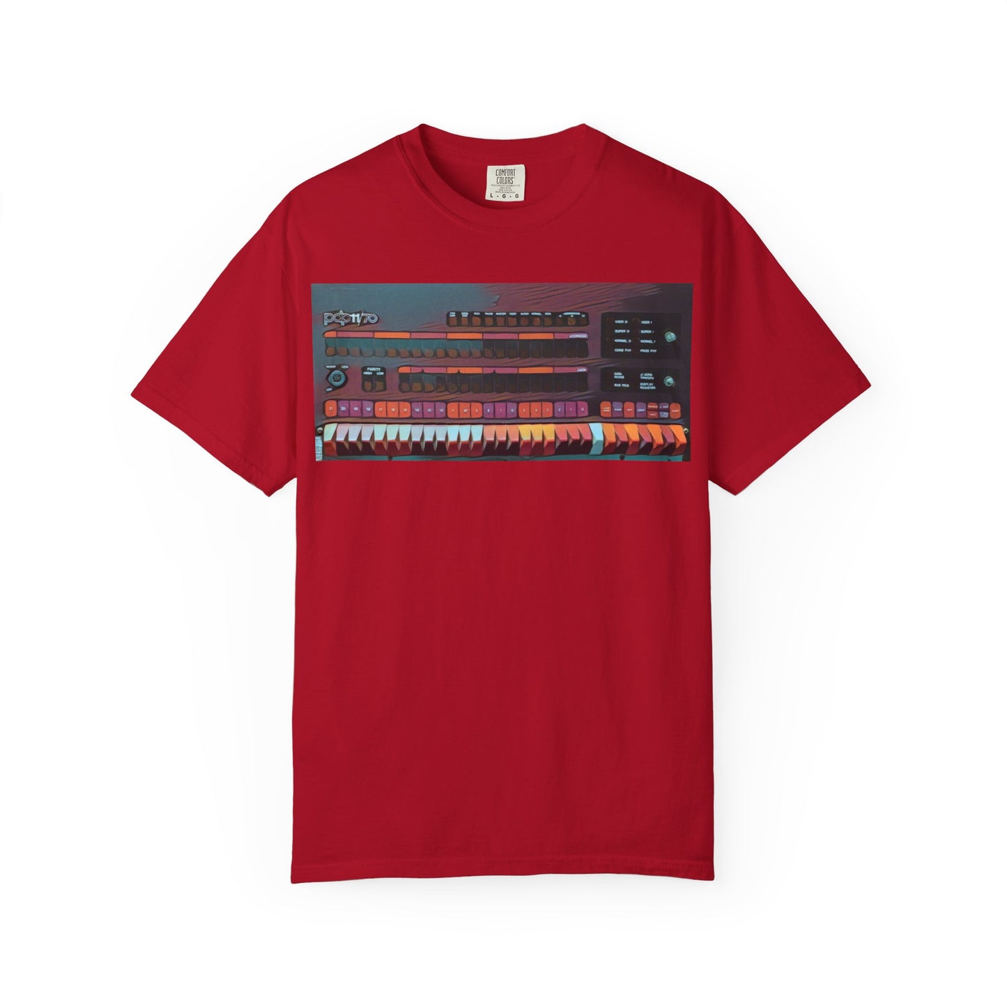 Classic Mini Computer T-Shirt - Print Art Color