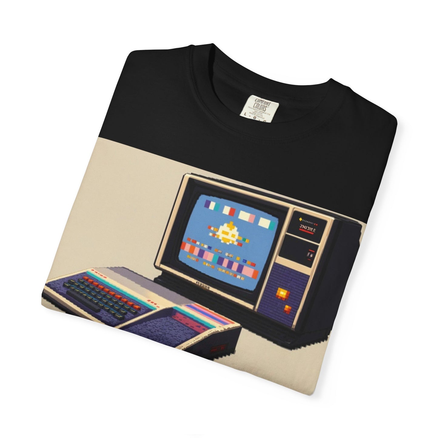 TI 99/4A Home Computer T-Shirt | Pixel Art 2 | Ideal for tech enthusiasts and collectors