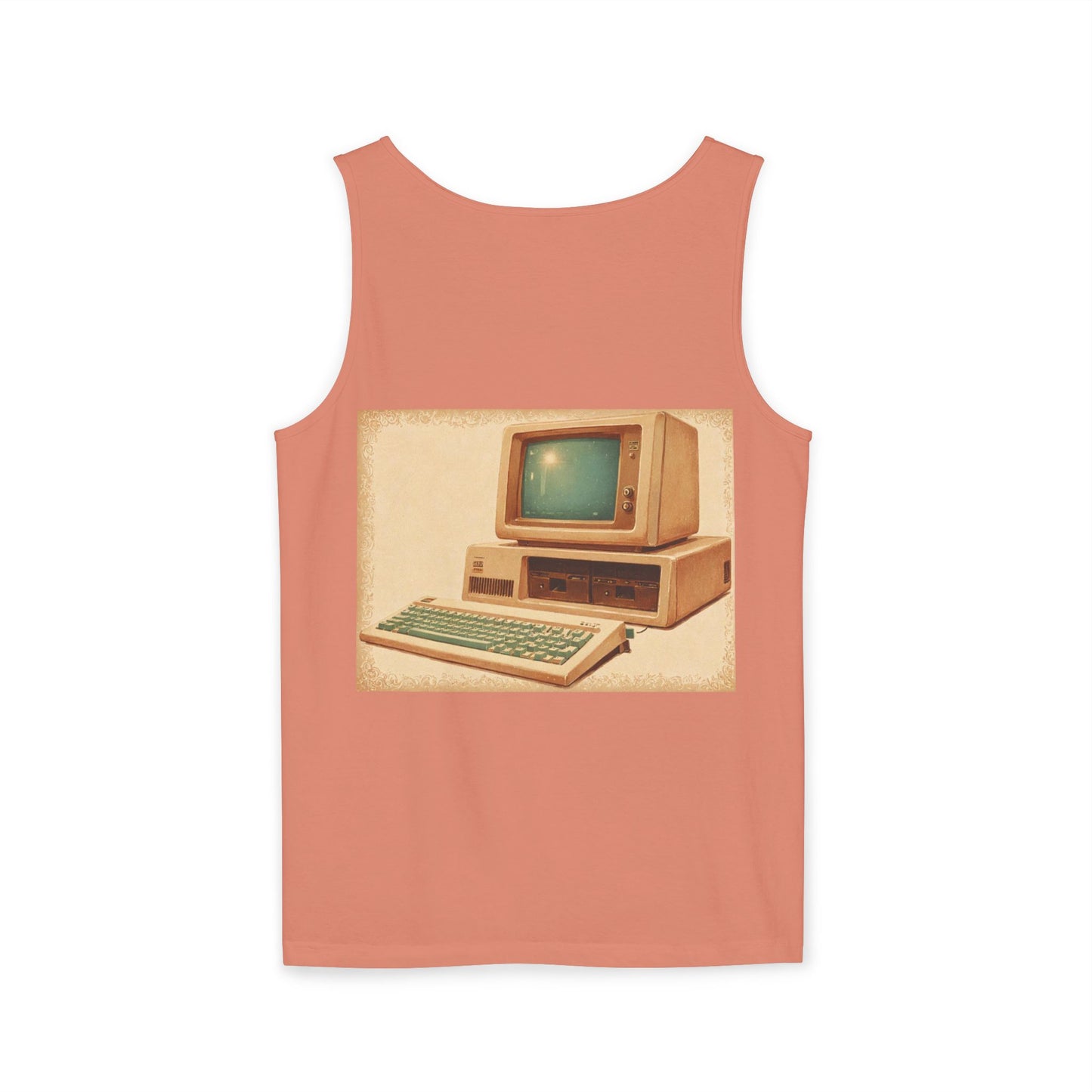 Classic PC Tank Top | Unisex Retro Graphic Tee for Tech Lovers, Summer Fashion, Gift for Nerds, Festival Wear, 80s Style