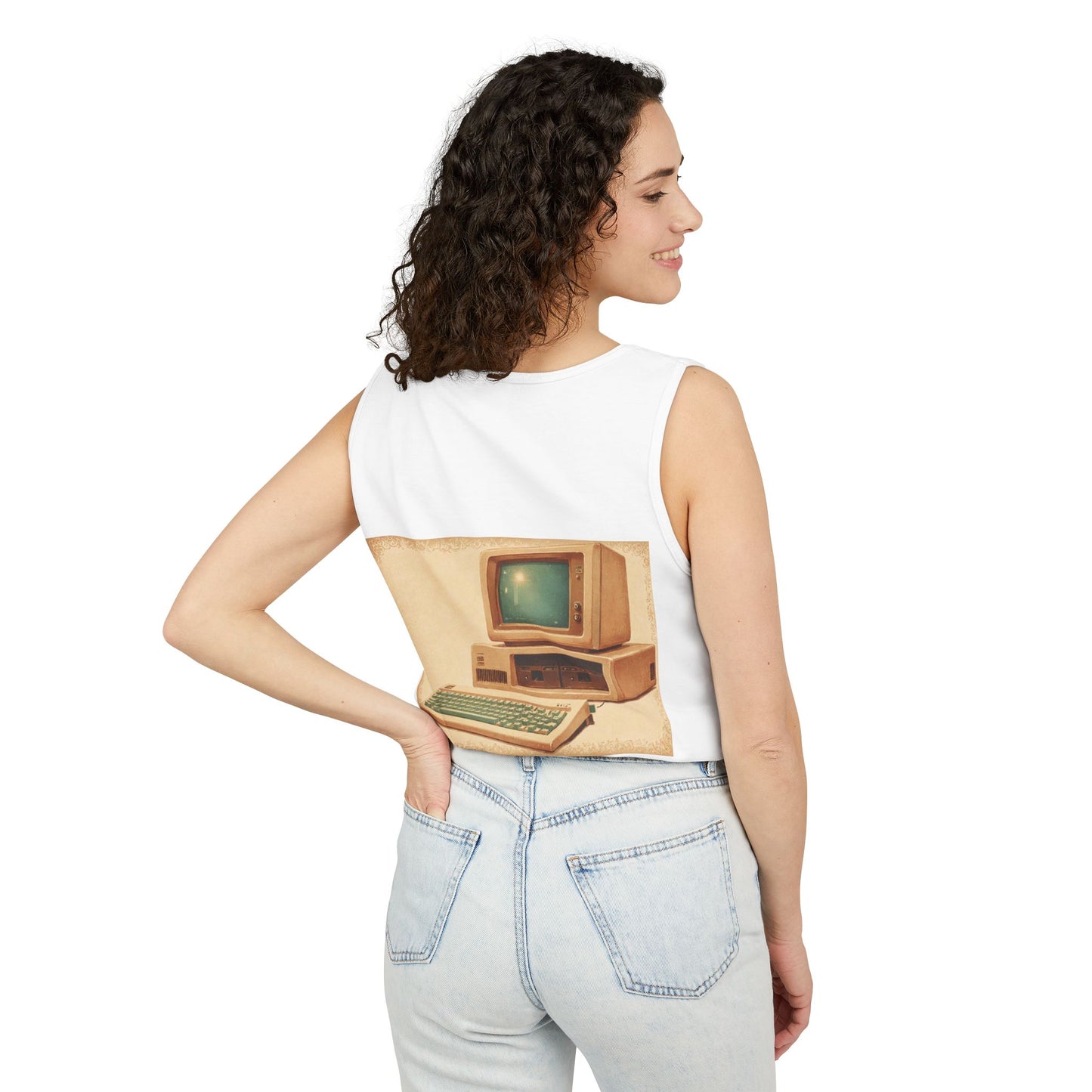 Classic PC Tank Top | Unisex Retro Graphic Tee for Tech Lovers, Summer Fashion, Gift for Nerds, Festival Wear, 80s Style