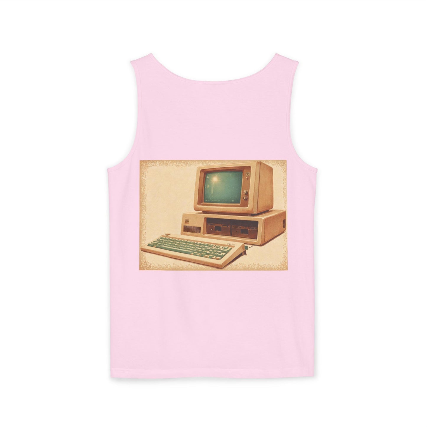 Classic PC Tank Top | Unisex Retro Graphic Tee for Tech Lovers, Summer Fashion, Gift for Nerds, Festival Wear, 80s Style
