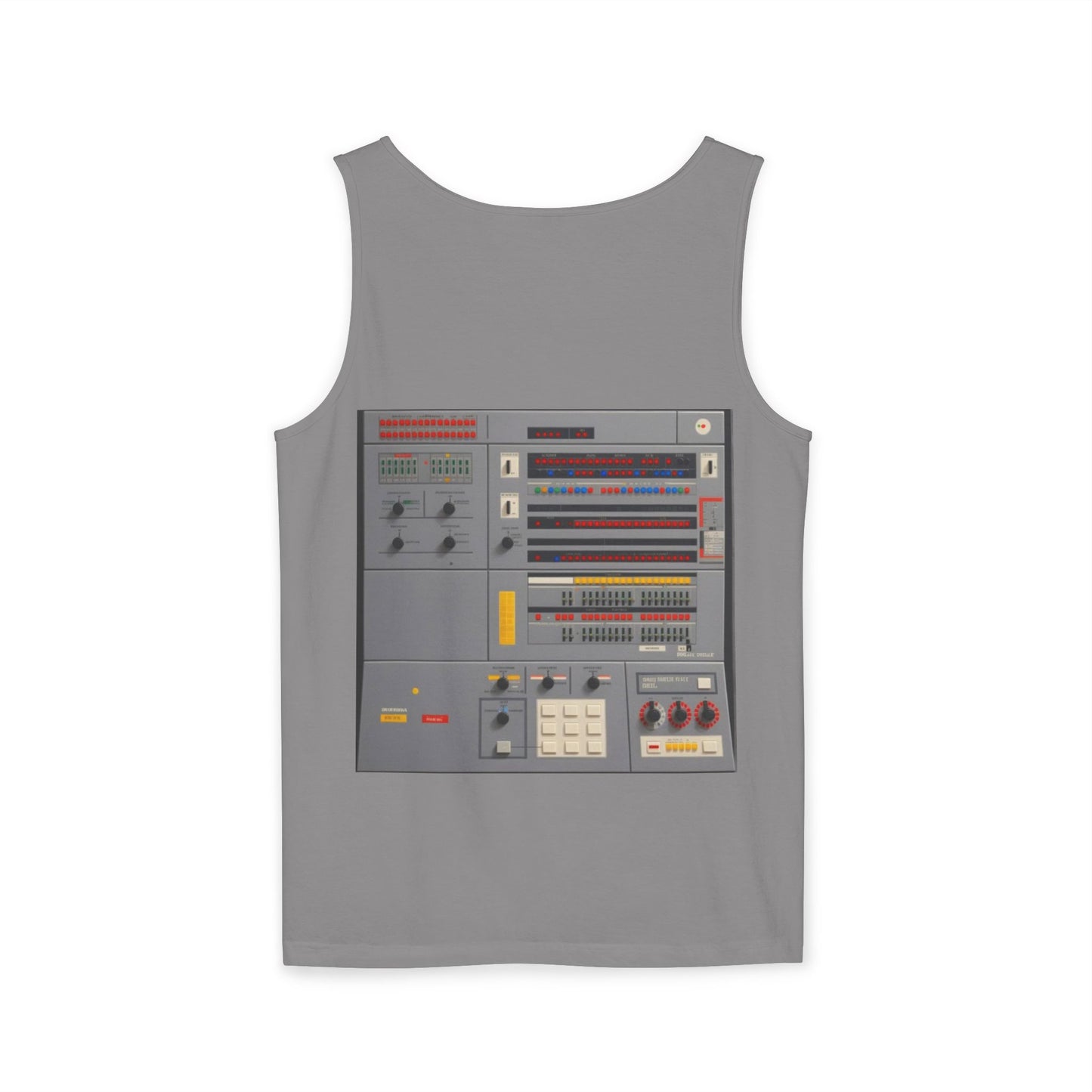 Mainframe Inspired #2 Tank Top | Unisex Retro Graphic Tee for Tech Lovers, Summer Fashion, Gift for Nerds, Festival Wear, 80s Style