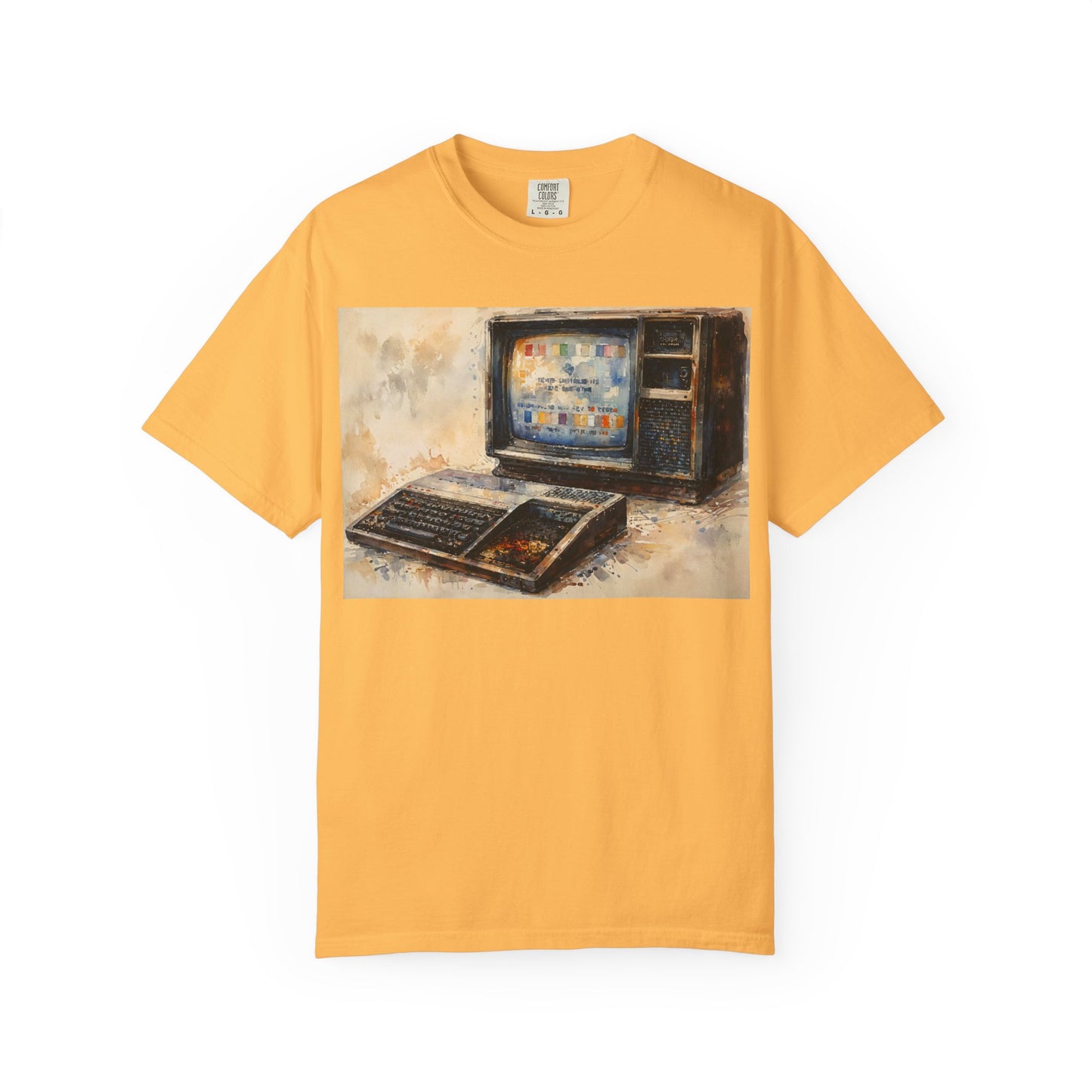 TI 99/4A Home Computer T-Shirt | Oil Art Color | Ideal for tech enthusiasts and collectors