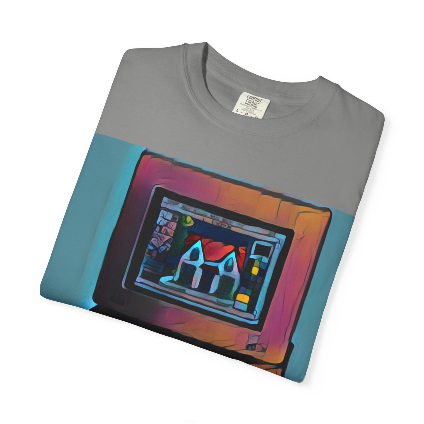 Classic business machine inspired T-Shirt | Color Print Art | Ideal for tech enthusiasts and collectors