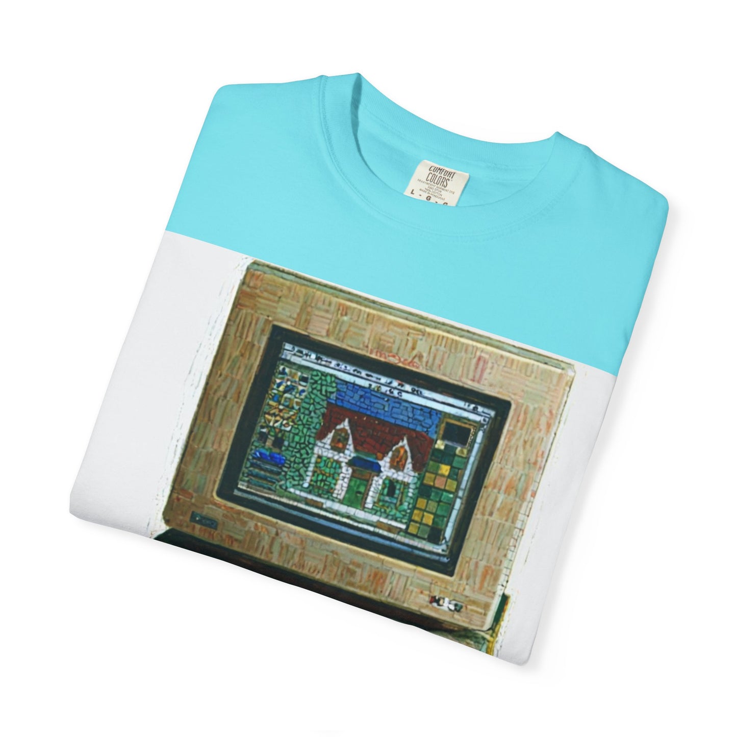 Classic business machine inspired T-Shirt | Oil Paint Art | Ideal for tech enthusiasts and collectors