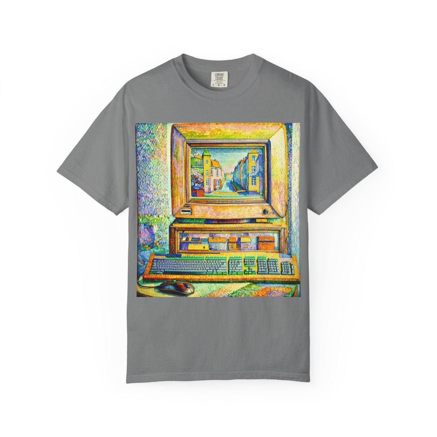 Classic business machine inspired T-Shirt | Modern Art | Ideal for tech enthusiasts and collectors