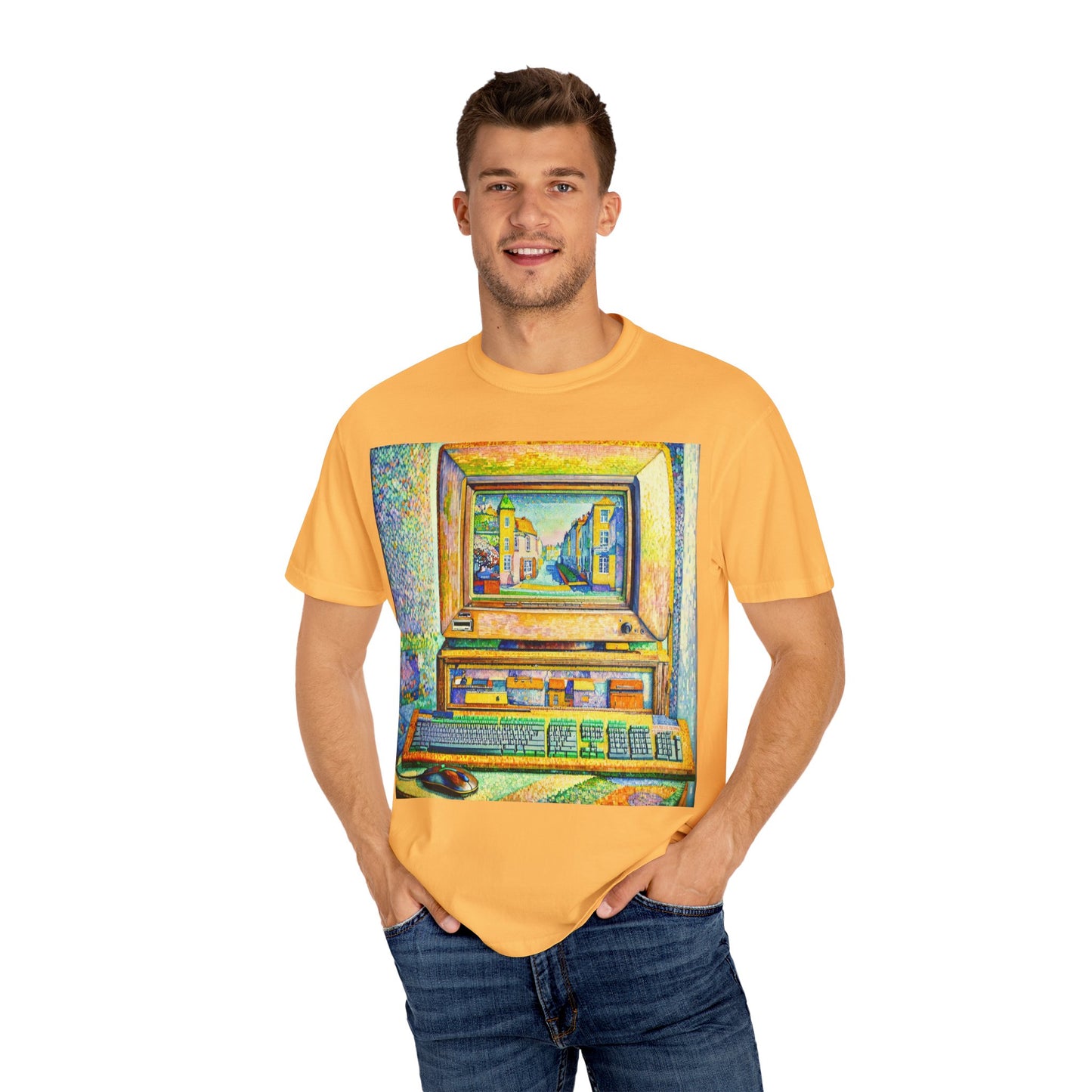 Classic business machine inspired T-Shirt | Modern Art | Ideal for tech enthusiasts and collectors