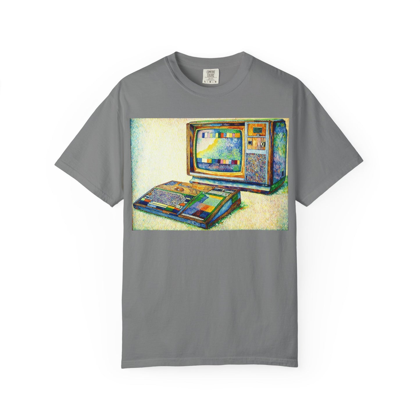 TI 99/4A Home Computer T-Shirt | Pixel Art Color | Ideal for tech enthusiasts and collectors