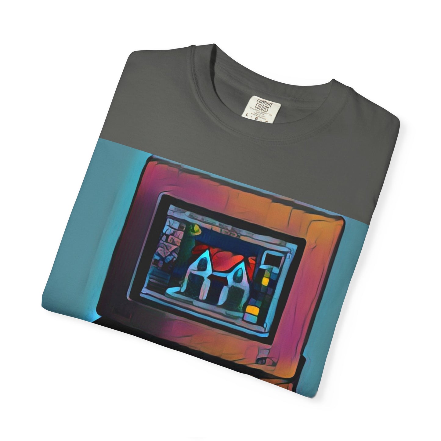 Classic business machine inspired T-Shirt | Color Print Art | Ideal for tech enthusiasts and collectors