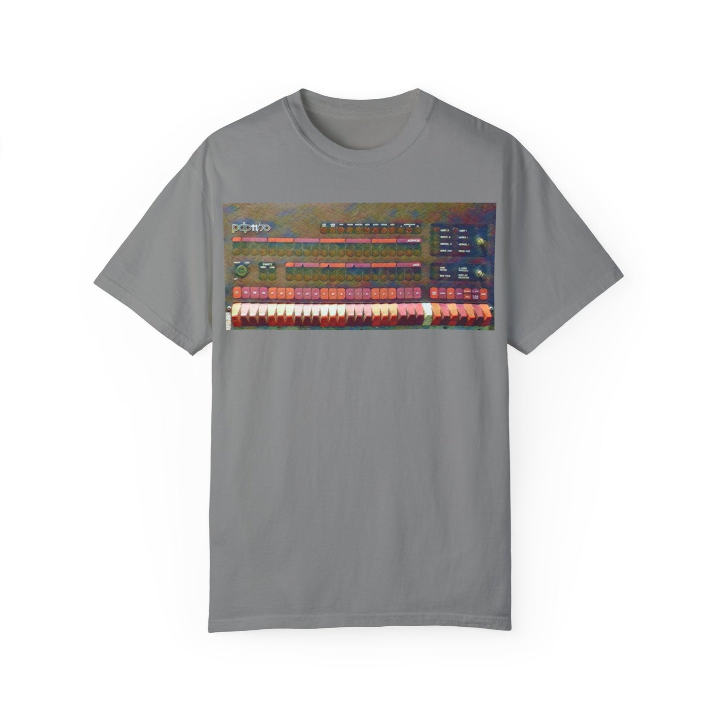 Classic Mini Computer T-Shirt - Paint Art Color
