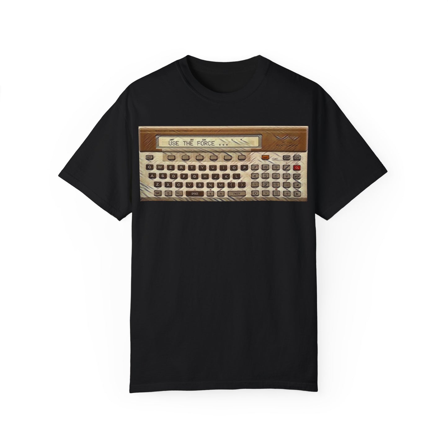 Pocket Computer T-Shirt "Use the force..."