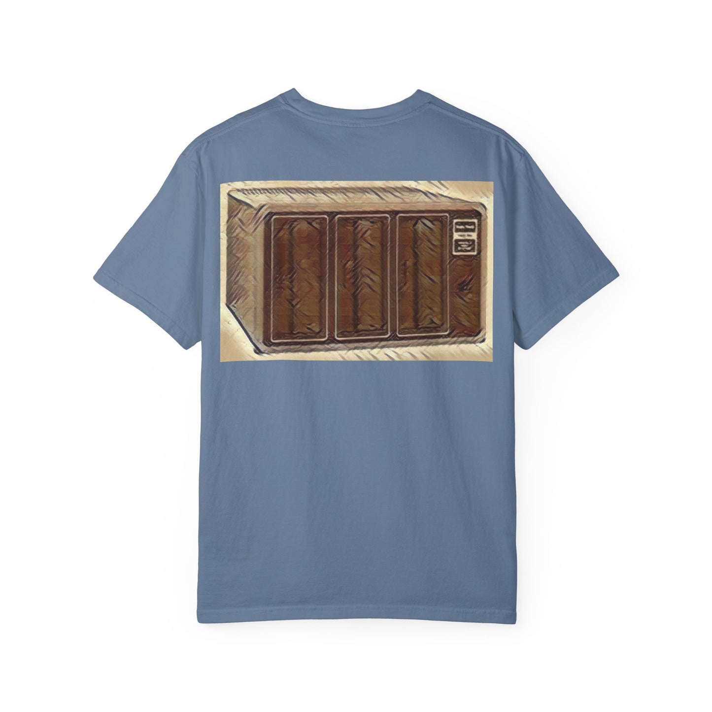 Classic Business Machine With Floppy Disk Bay T-Shirt - Mixed Art Sepia
