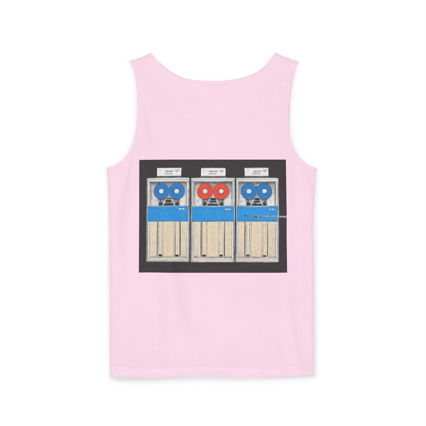 Mainframe Inspired Tank Top | Unisex Retro Graphic Tee for Tech Lovers, Summer Fashion, Gift for Nerds, Festival Wear, 80s Style