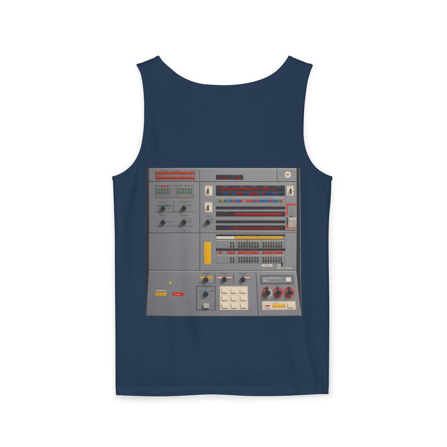 Mainframe Inspired #2 Tank Top | Unisex Retro Graphic Tee for Tech Lovers, Summer Fashion, Gift for Nerds, Festival Wear, 80s Style