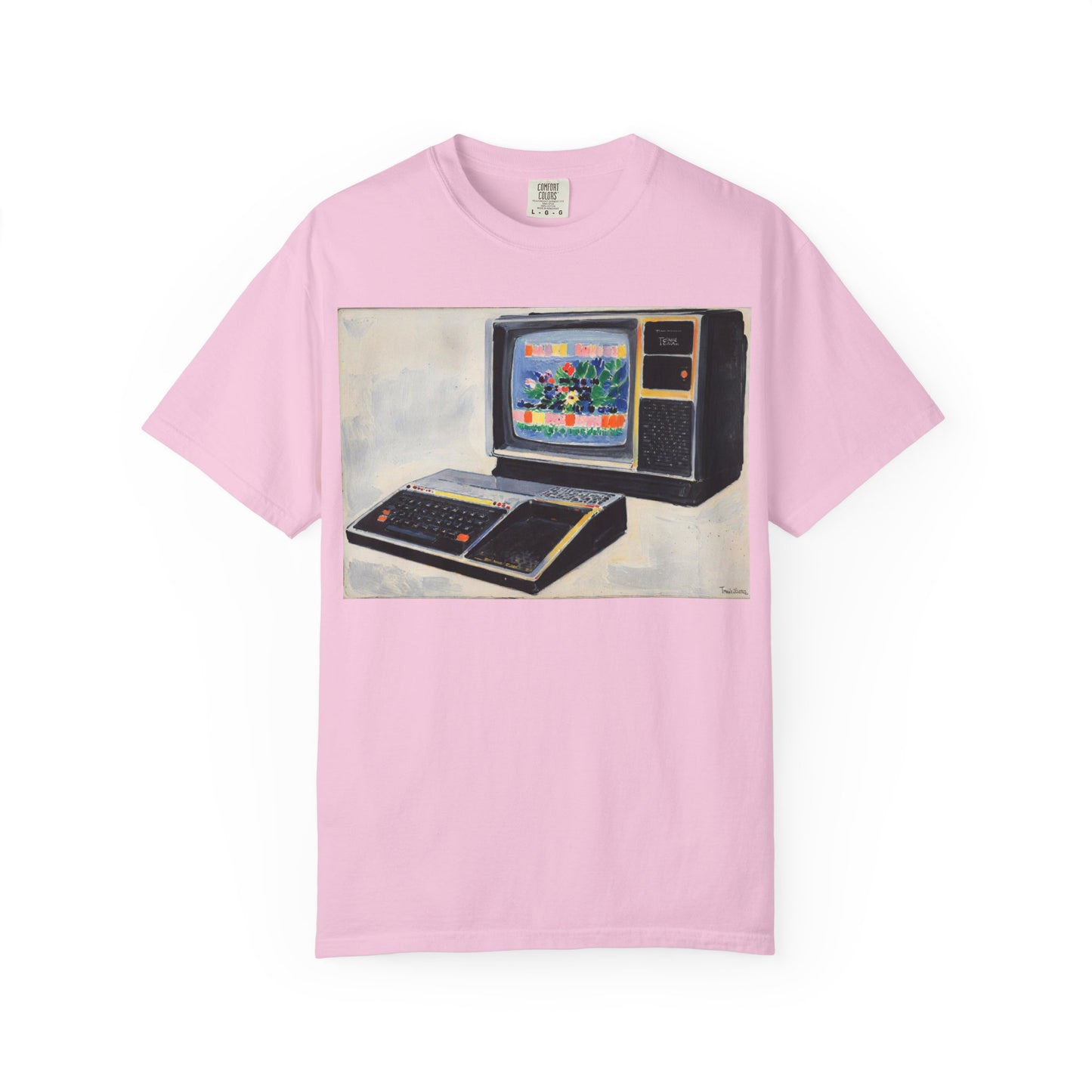 TI 99/4A Home Computer T-Shirt | Canvas Art Color | Ideal for tech enthusiasts and collectors