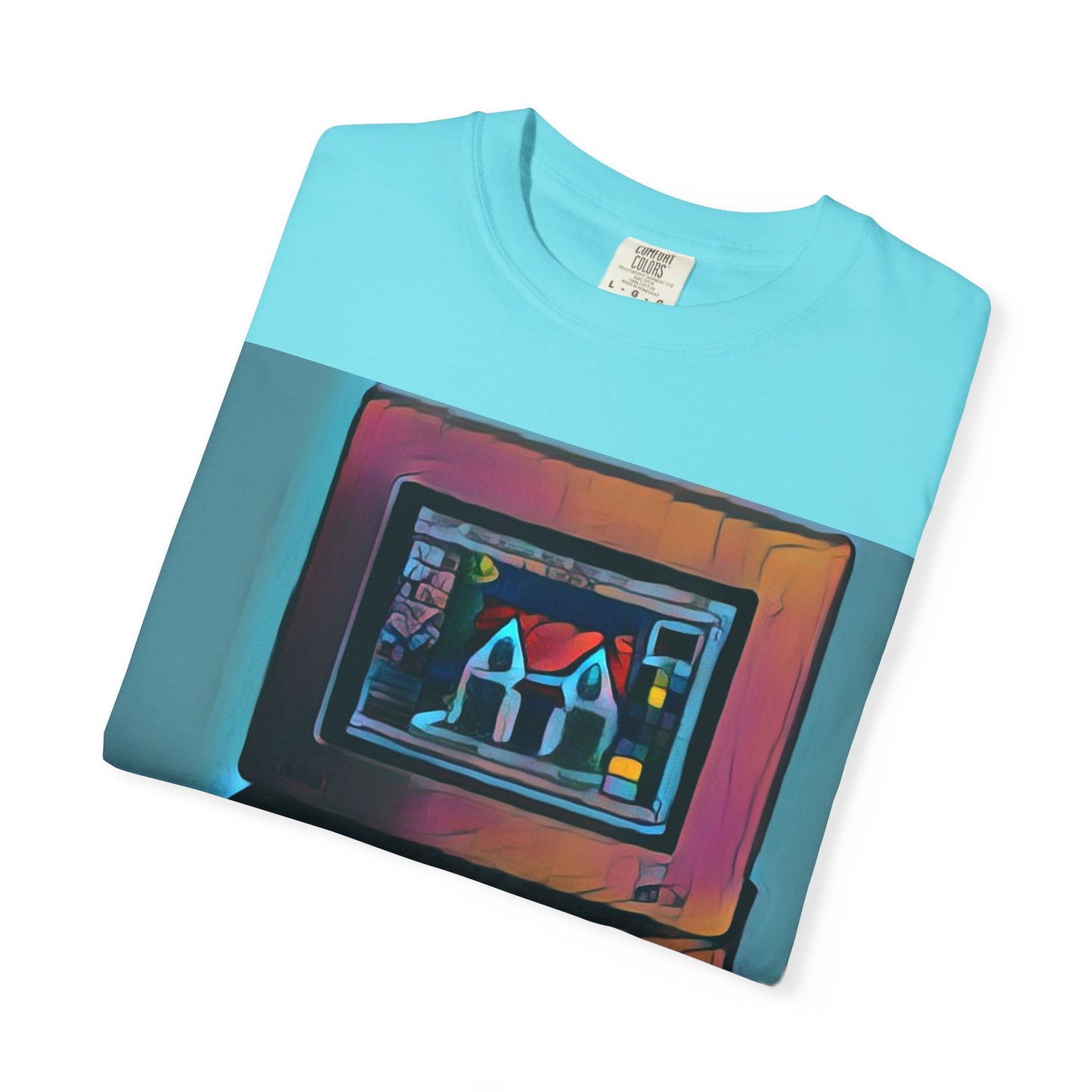 Classic business machine inspired T-Shirt | Color Print Art | Ideal for tech enthusiasts and collectors