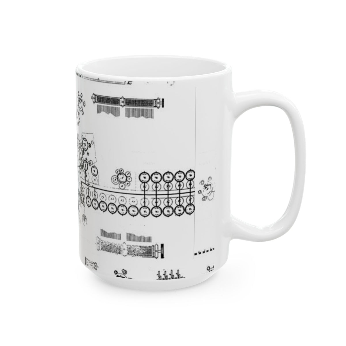 Analytical Enginw Computer Mug | Pixel Art | Perfect for Tech Lovers