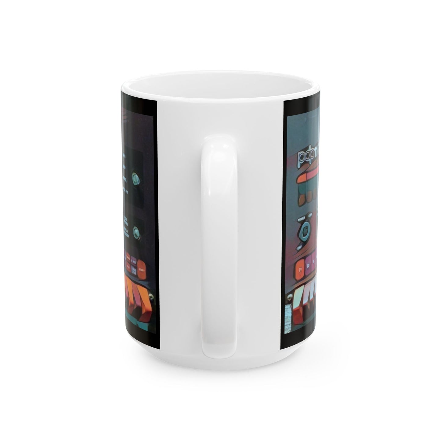 Classic Mini Computer Mug | Print Art | Perfect for Tech Lovers