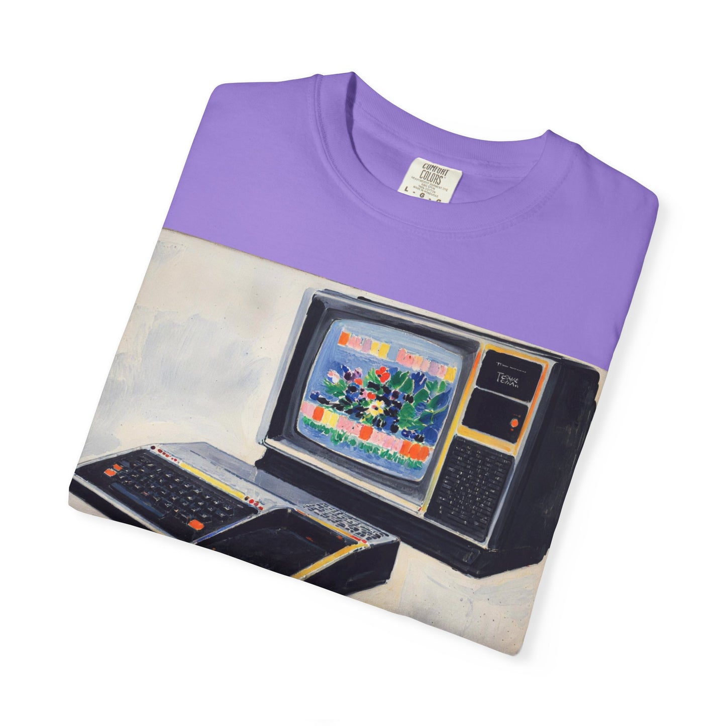 TI 99/4A Home Computer T-Shirt | Canvas Art Color | Ideal for tech enthusiasts and collectors