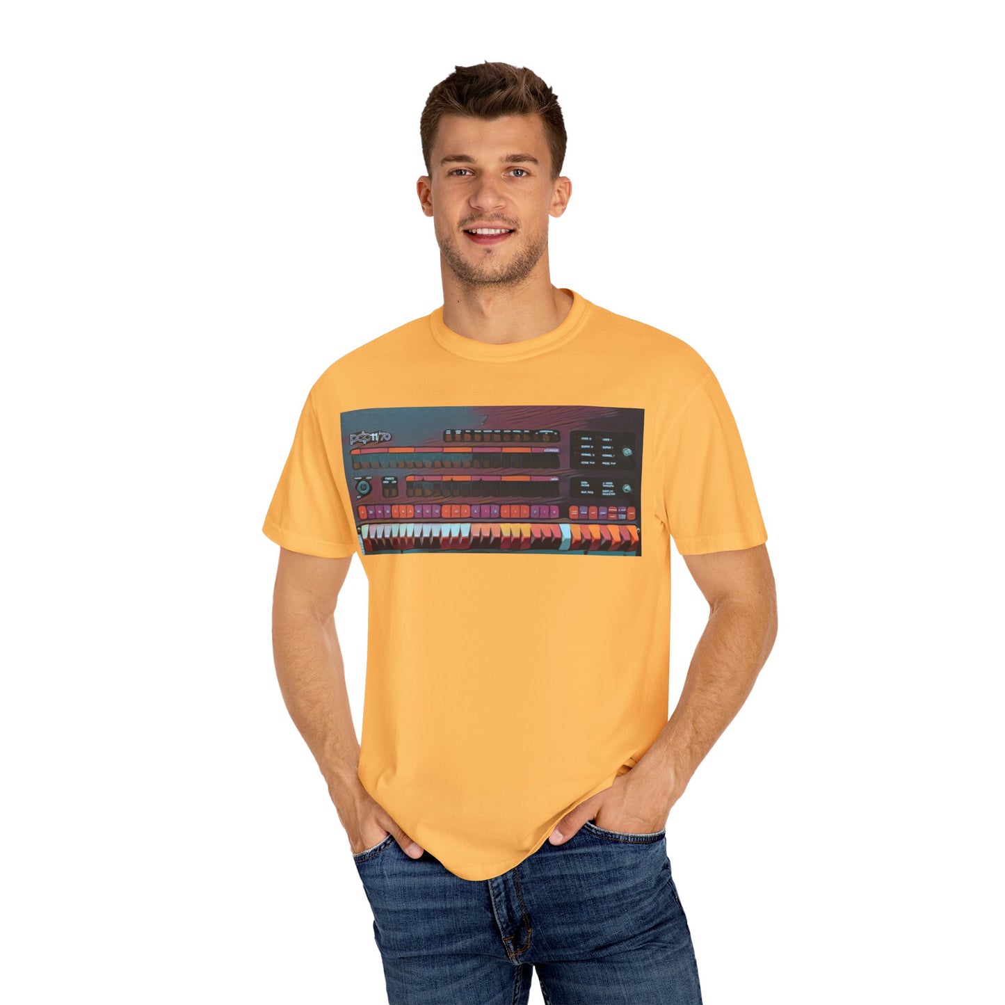 Classic Mini Computer T-Shirt - Print Art Color