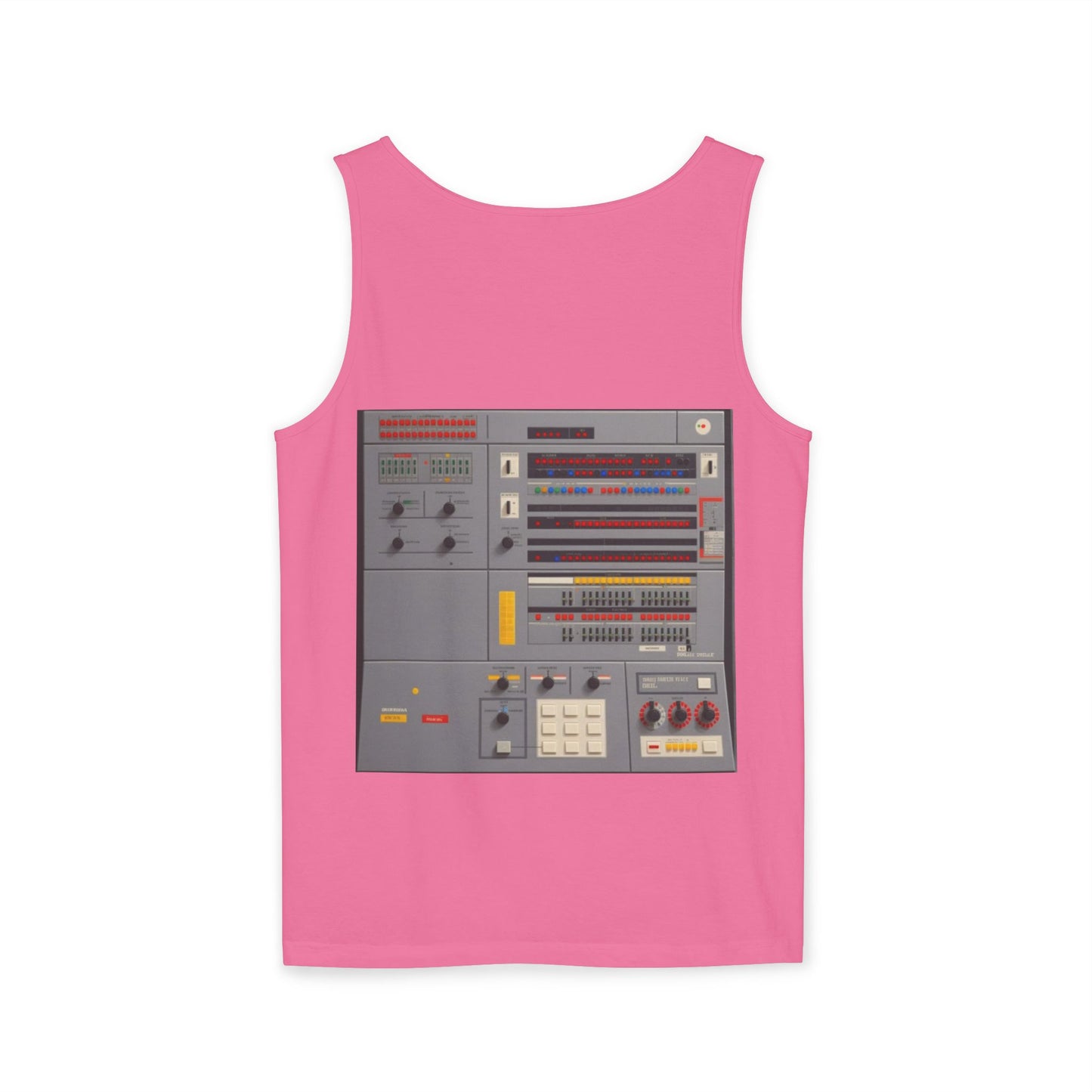 Mainframe Inspired #2 Tank Top | Unisex Retro Graphic Tee for Tech Lovers, Summer Fashion, Gift for Nerds, Festival Wear, 80s Style