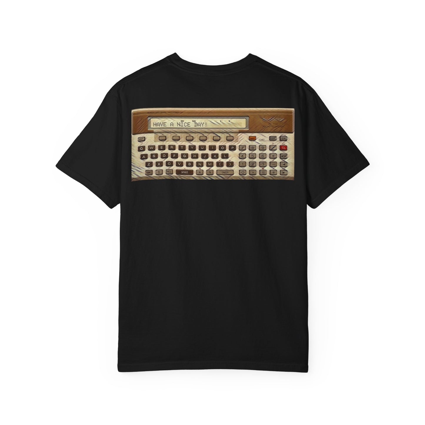 Pocket Computer T-Shirt | Custom Art | Ideal for tech enthusiasts and collectors