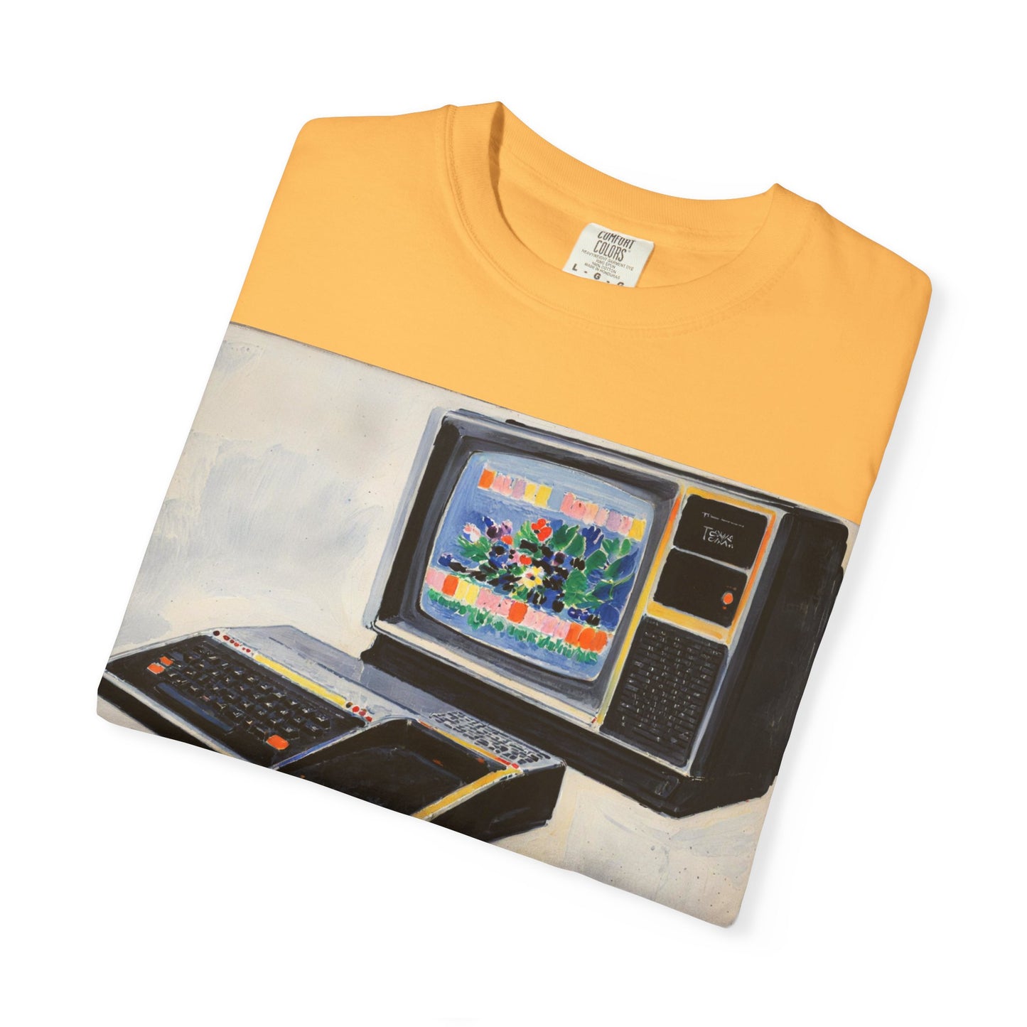 TI 99/4A Home Computer T-Shirt | Canvas Art Color | Ideal for tech enthusiasts and collectors