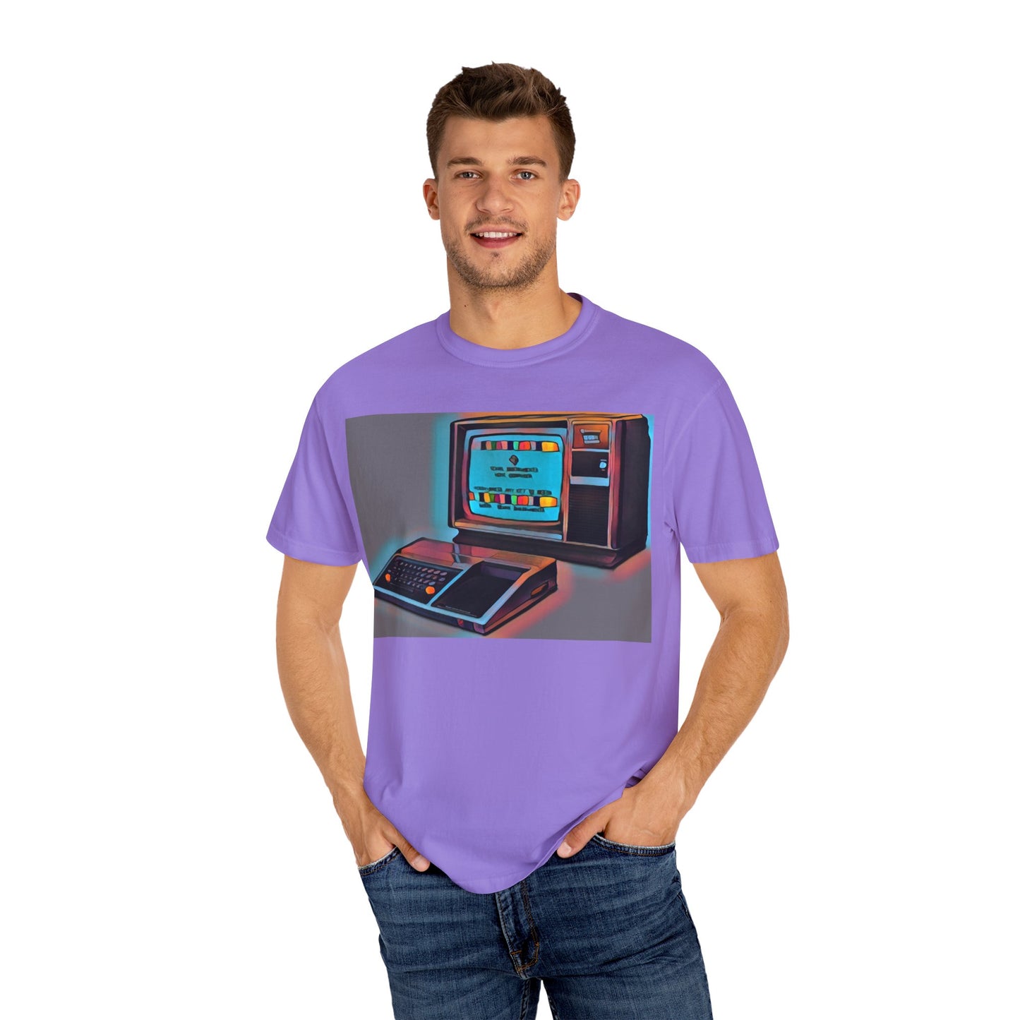TI 99/4A Home Computer T-Shirt | Print Art Color | Ideal for tech enthusiasts and collectors