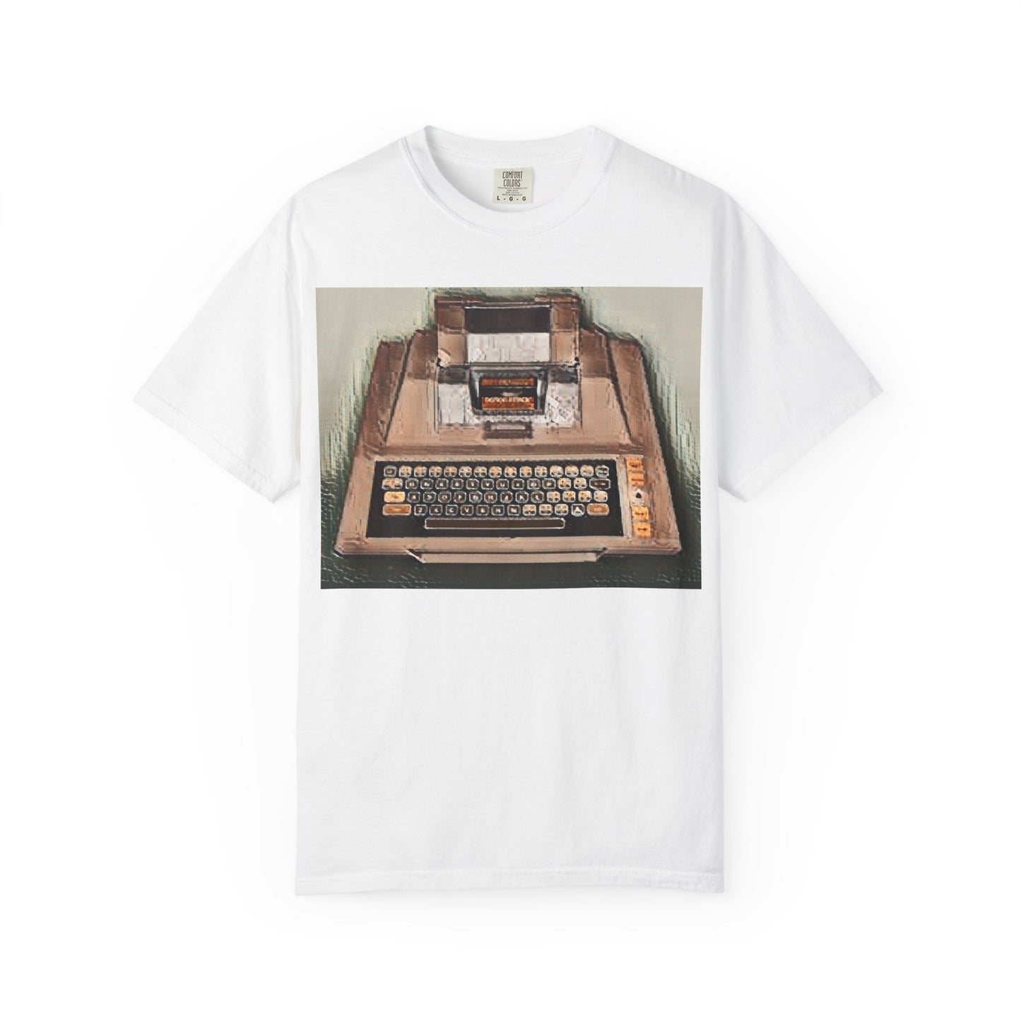 Classic 8 Bit Home Entertainment System T-Shirt in Print Art Color | Ideal for tech enthusiasts and collectors