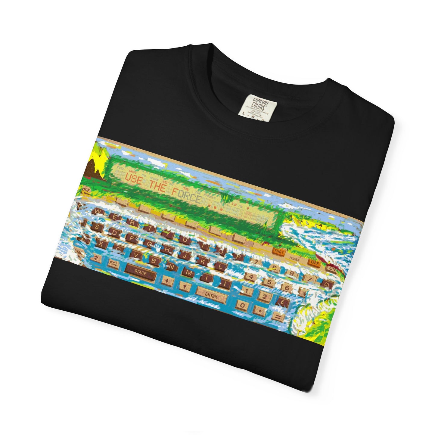 Pocket Computer T-Shirt | Custom Art | Ideal for tech enthusiasts and collectors