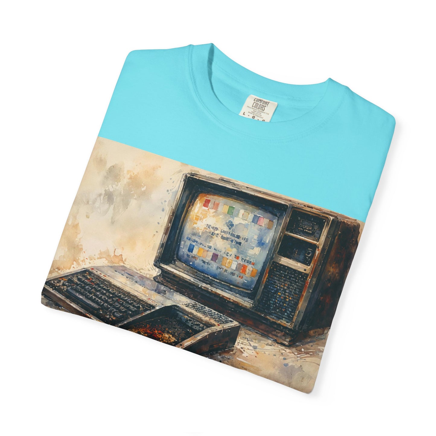 TI 99/4A Home Computer T-Shirt | Oil Art Color | Ideal for tech enthusiasts and collectors