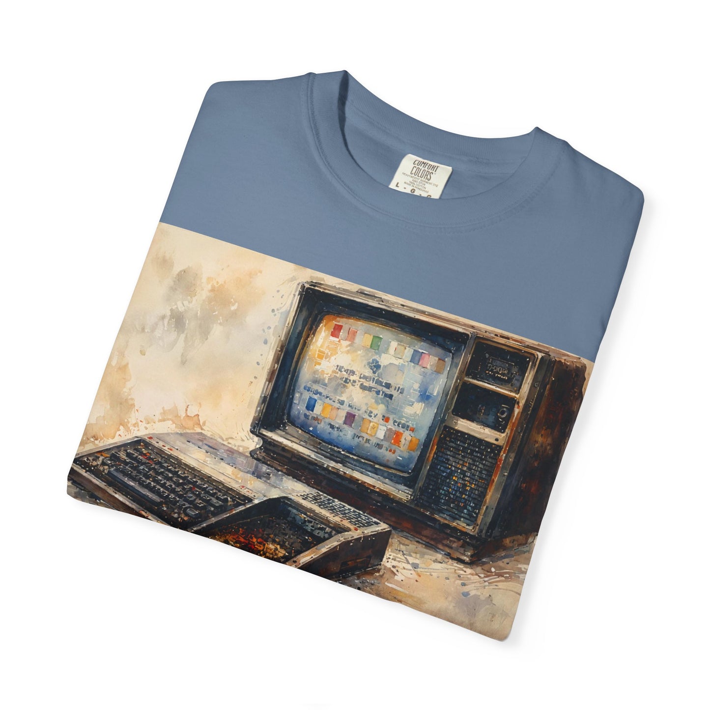 TI 99/4A Home Computer T-Shirt | Oil Art Color | Ideal for tech enthusiasts and collectors