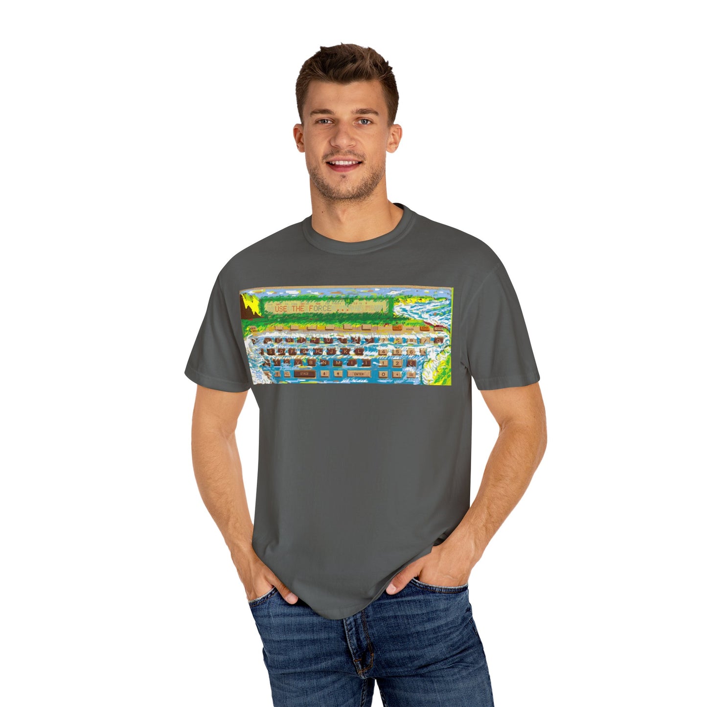 Pocket Computer T-Shirt | Custom Art | Ideal for tech enthusiasts and collectors