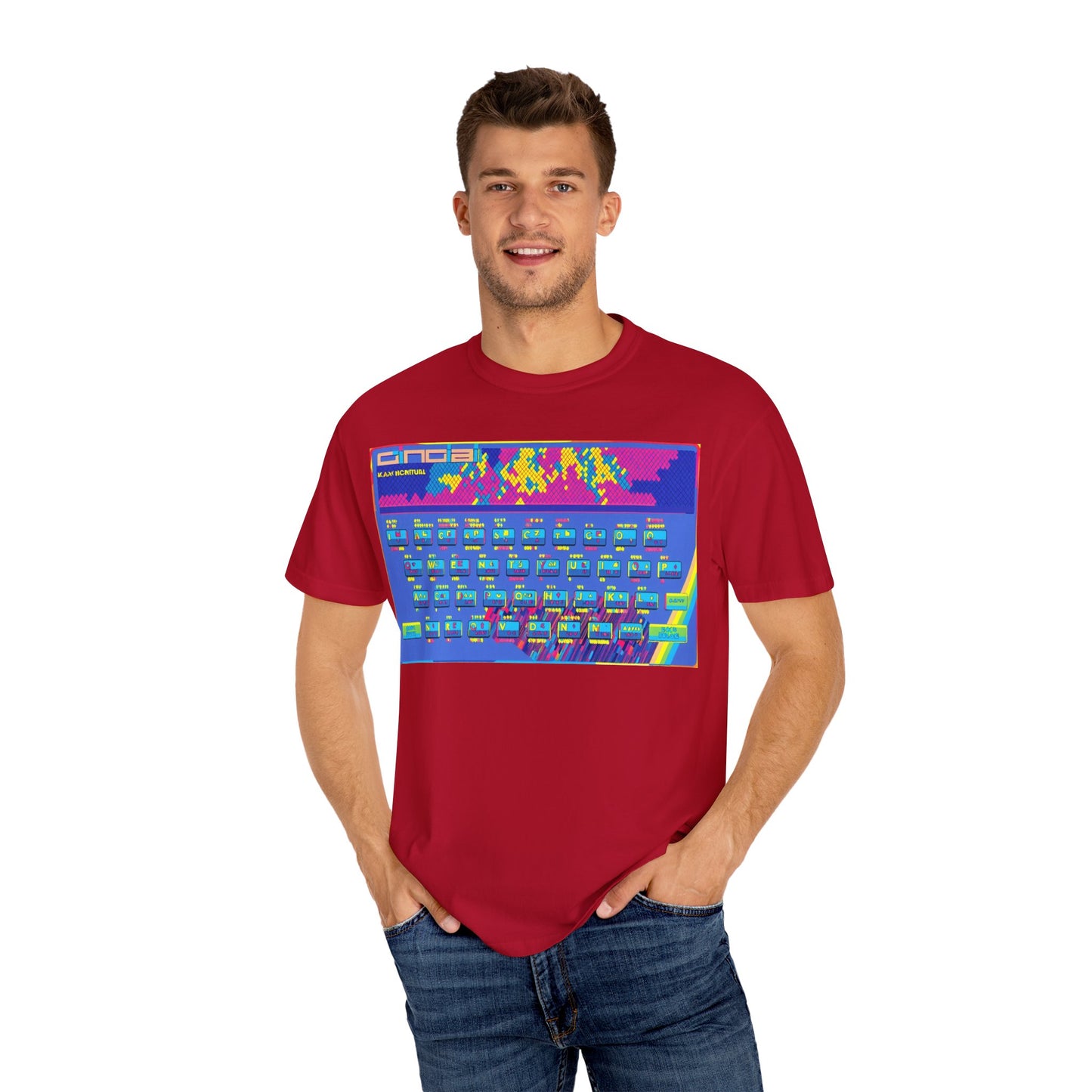 Sinclair Spectrum T-Shirt - Modern Art Multi-Color