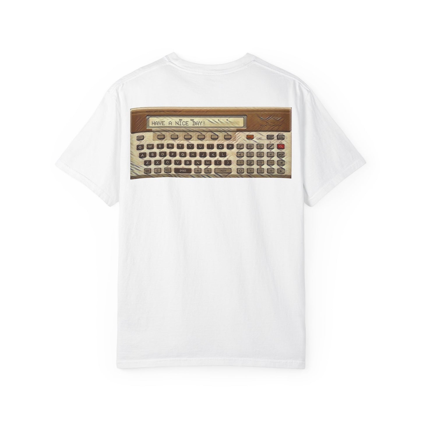 Pocket Computer T-Shirt | Custom Art | Ideal for tech enthusiasts and collectors