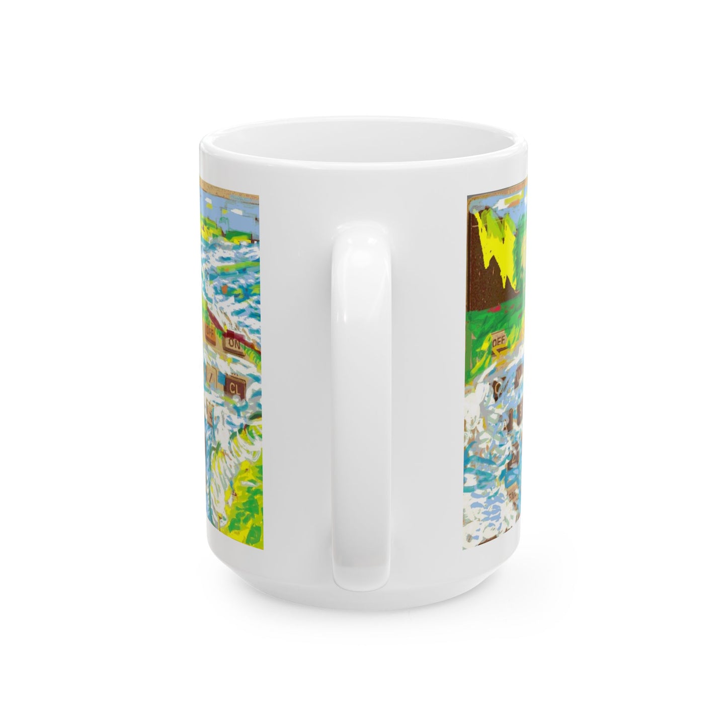 Classic Pocket Computer Mug | Custom Art | Perfect for Tech Lovers