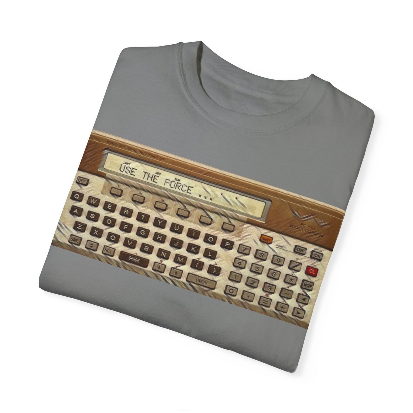 Pocket Computer T-Shirt "Use the force..."