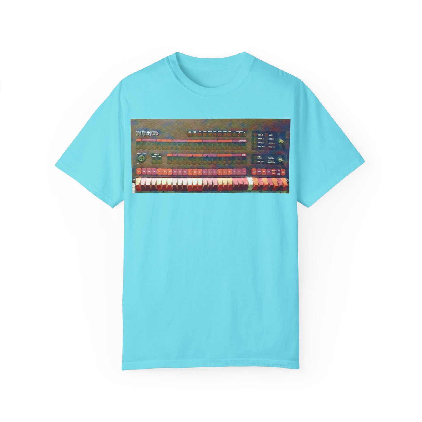 Classic Mini Computer T-Shirt - Paint Art Color