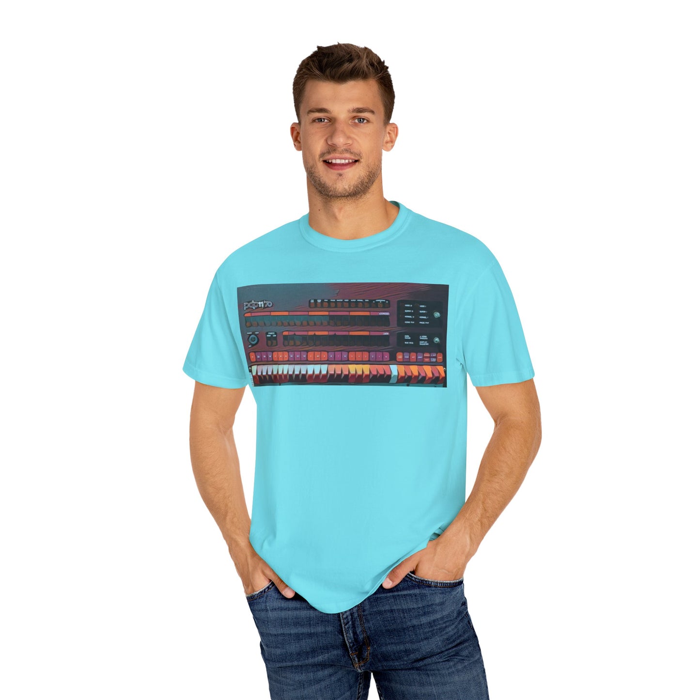Classic Mini Computer T-Shirt - Print Art Color