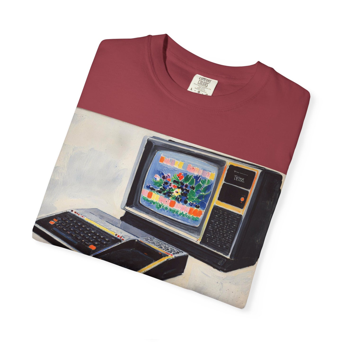 TI 99/4A Home Computer T-Shirt | Canvas Art Color | Ideal for tech enthusiasts and collectors