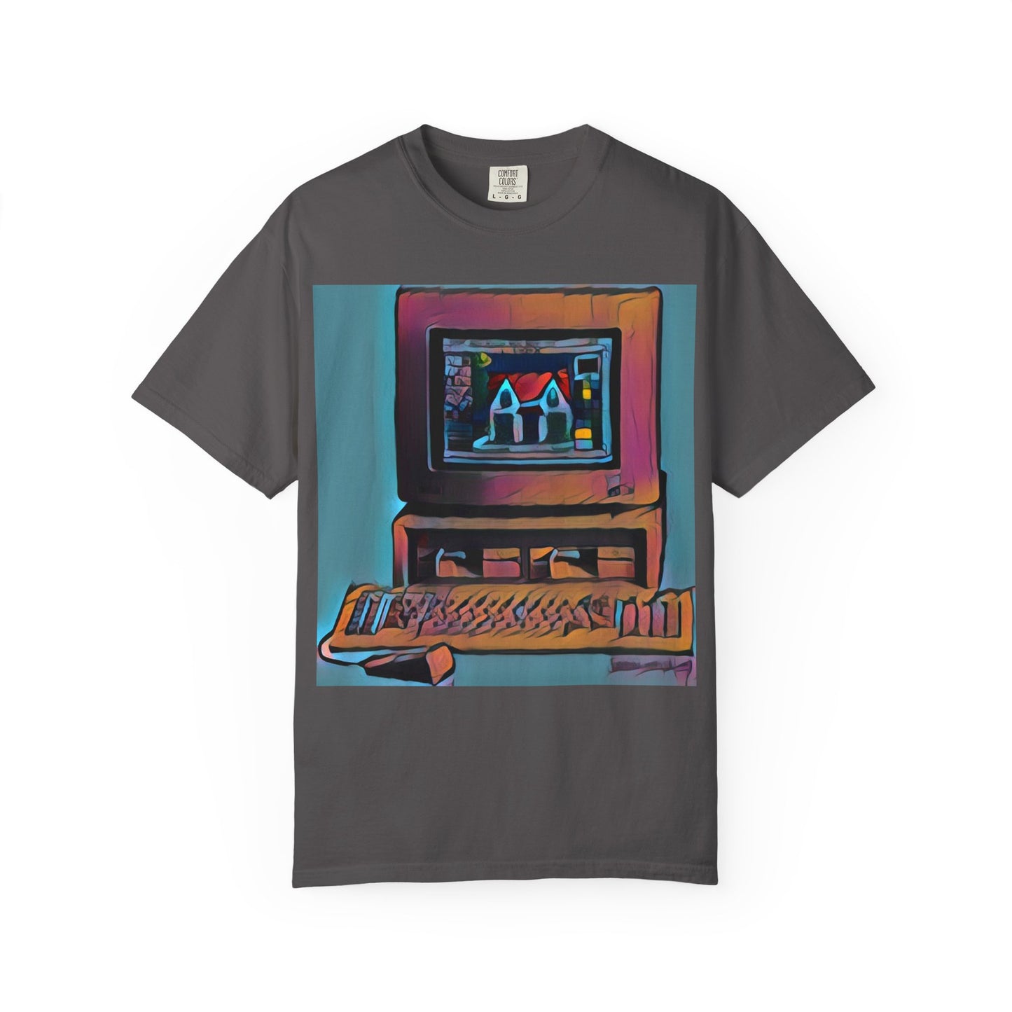 Classic business machine inspired T-Shirt | Color Print Art | Ideal for tech enthusiasts and collectors