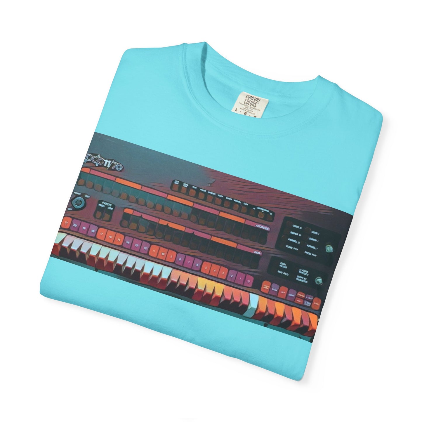 Classic Mini Computer T-Shirt - Print Art Color