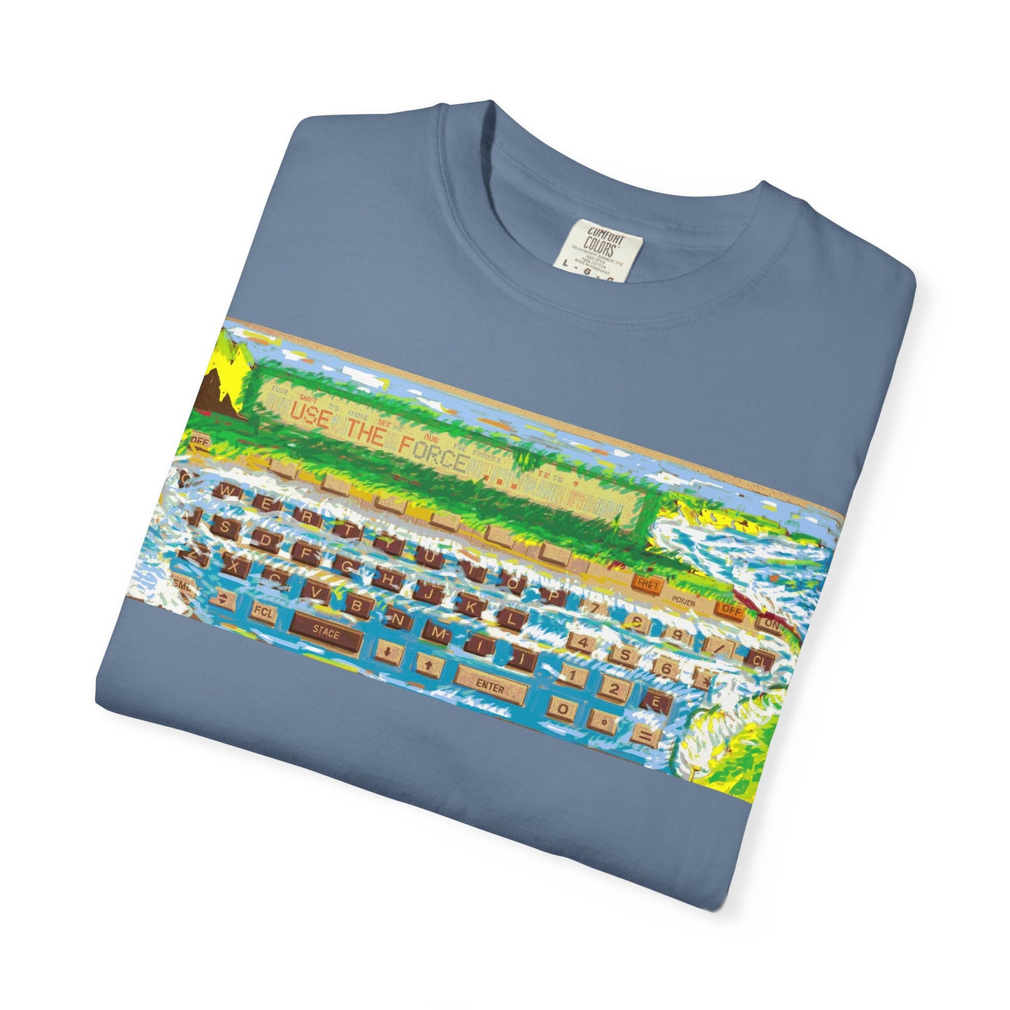 Pocket Computer T-Shirt | Custom Art | Ideal for tech enthusiasts and collectors