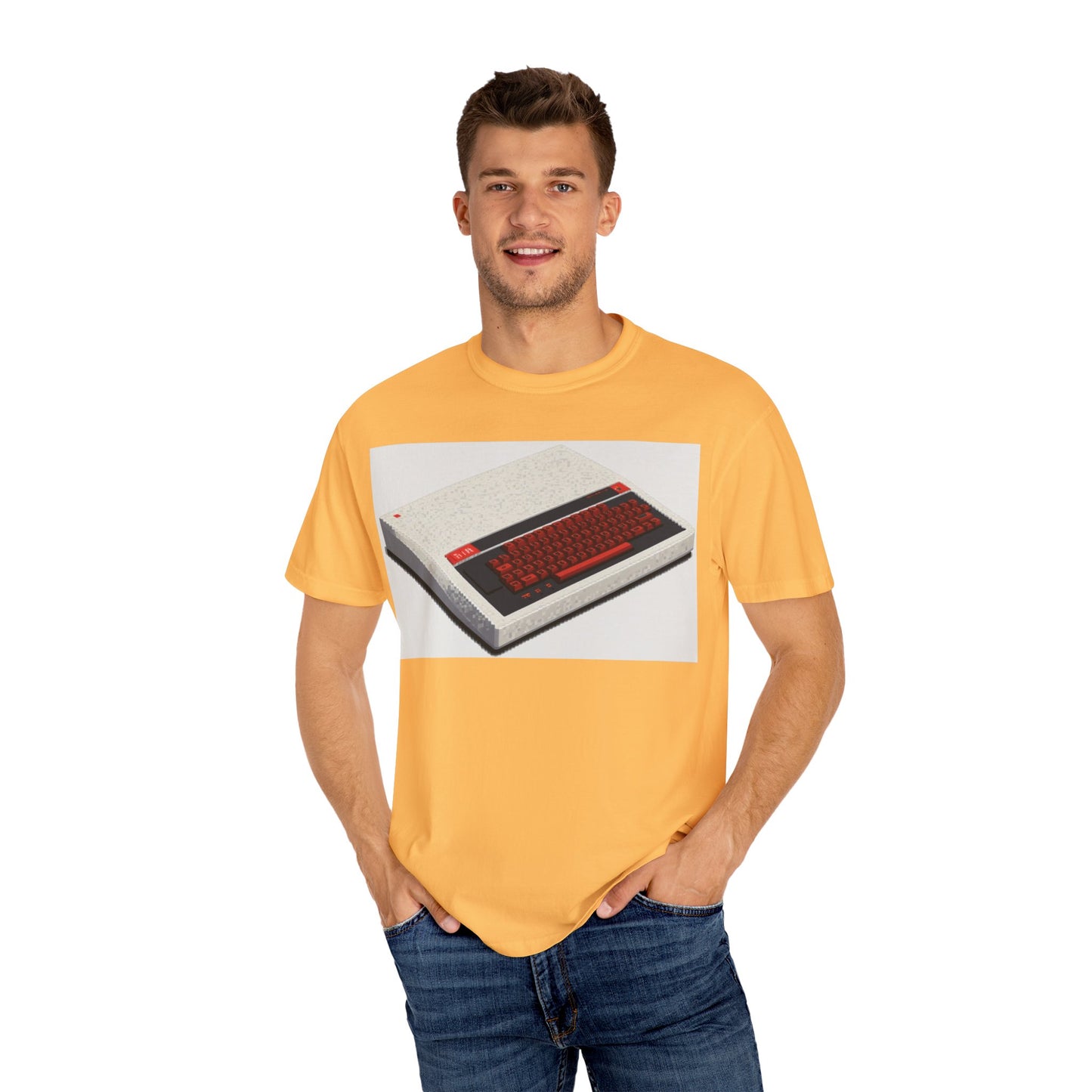 Classic Micro Computer T-Shirt - Pixel Art Color