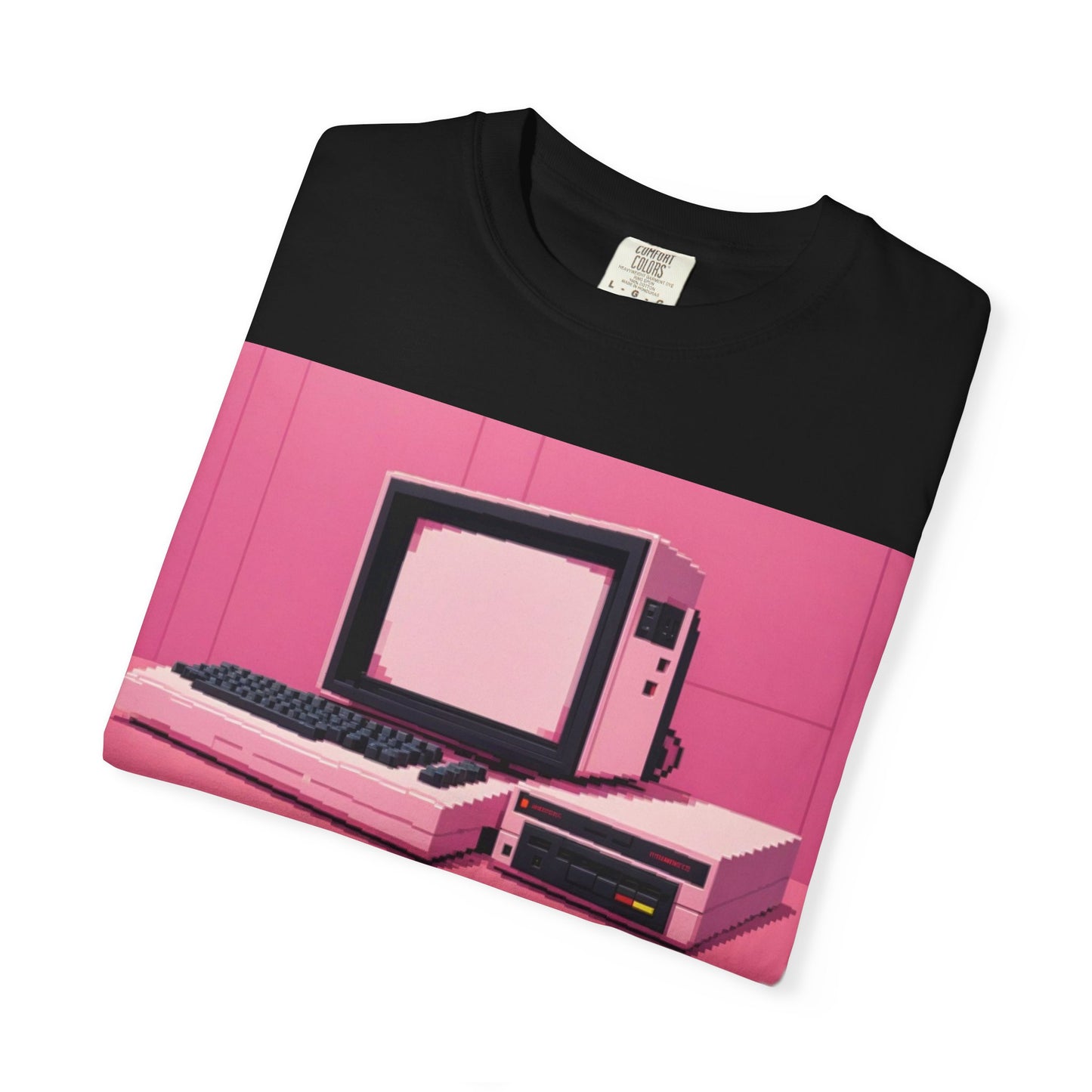 Classic 8 Bit Home Entertainment System T-Shirt | Pixel Art Color | Ideal for tech enthusiasts and collectors