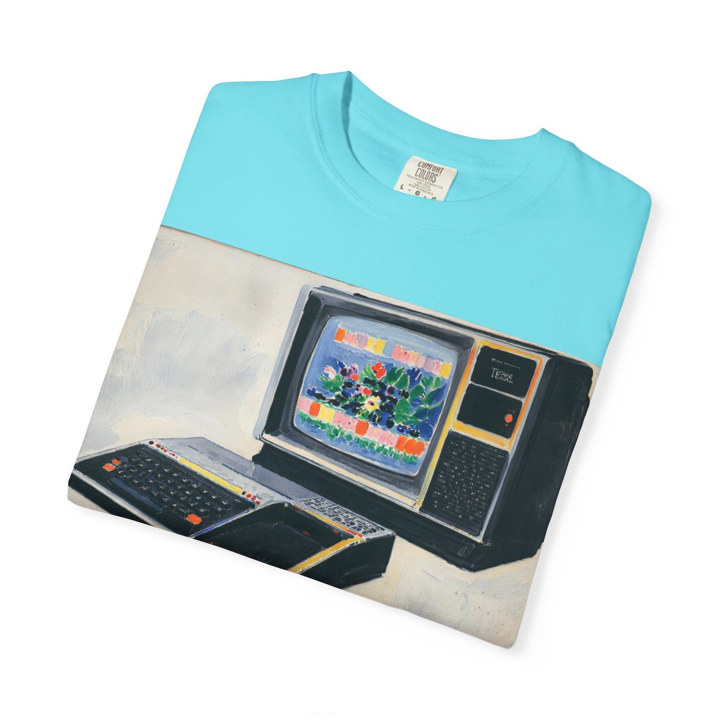 TI 99/4A Home Computer T-Shirt | Canvas Art Color | Ideal for tech enthusiasts and collectors