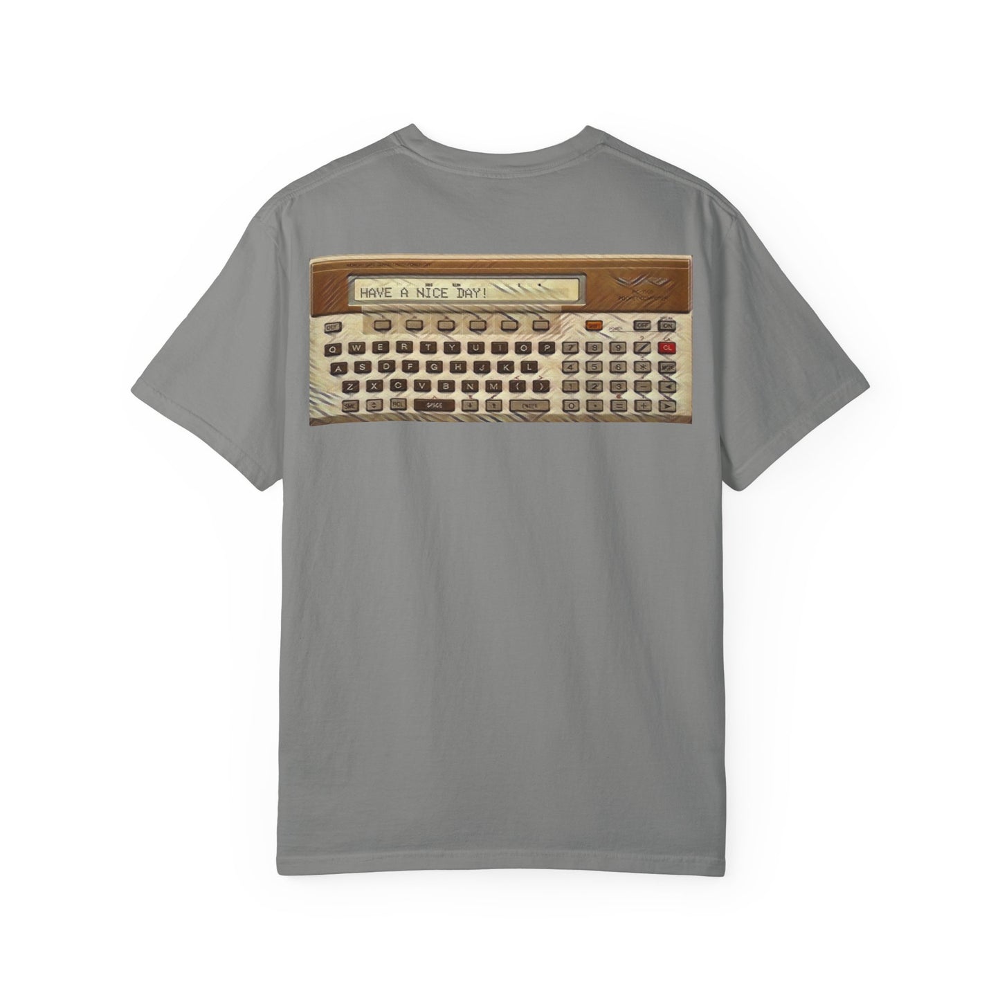 Pocket Computer T-Shirt | Custom Art | Ideal for tech enthusiasts and collectors