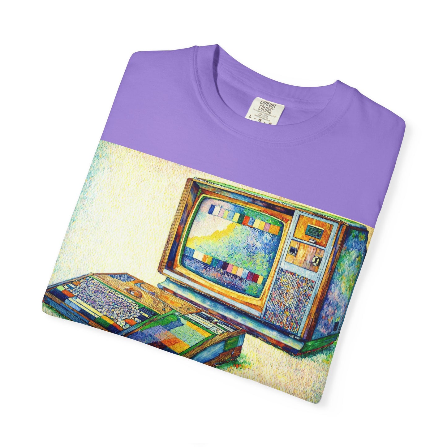 TI 99/4A Home Computer T-Shirt | Pixel Art Color | Ideal for tech enthusiasts and collectors