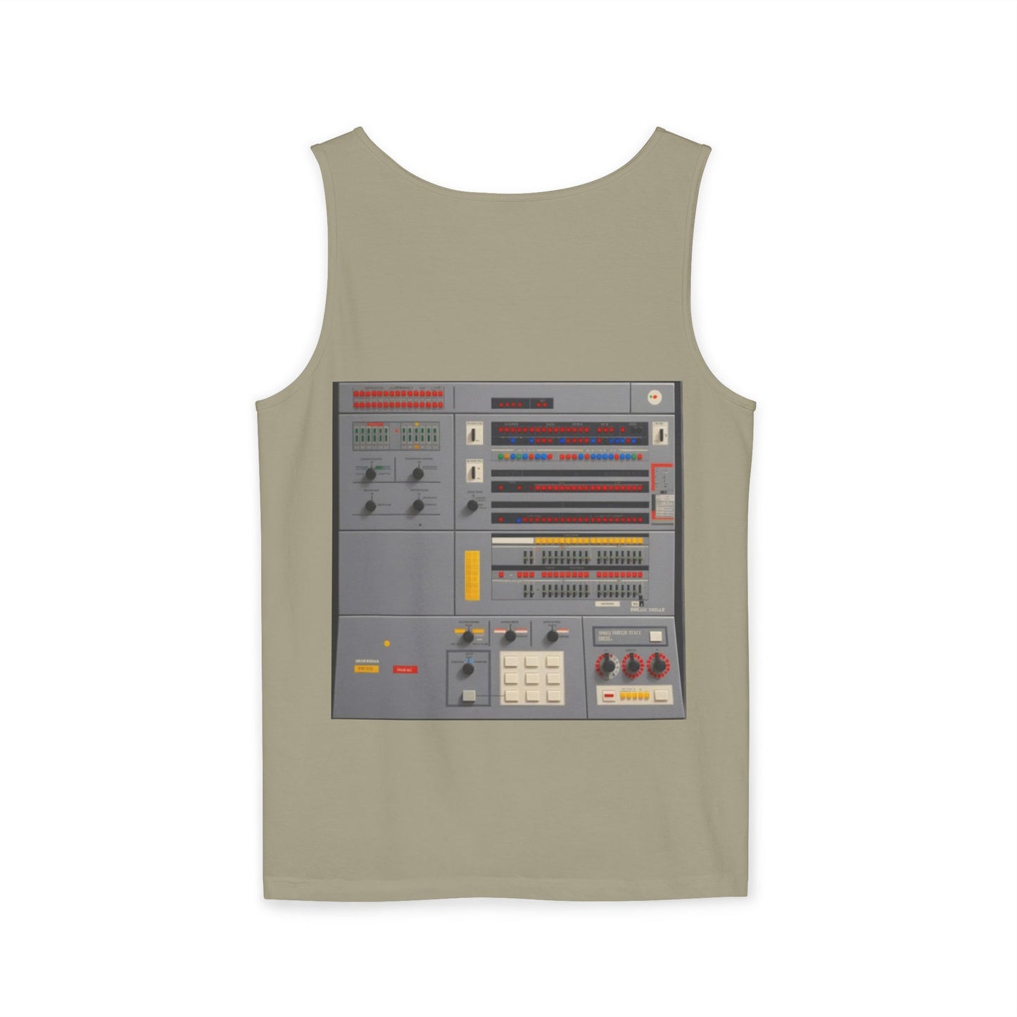 Mainframe Inspired #2 Tank Top | Unisex Retro Graphic Tee for Tech Lovers, Summer Fashion, Gift for Nerds, Festival Wear, 80s Style